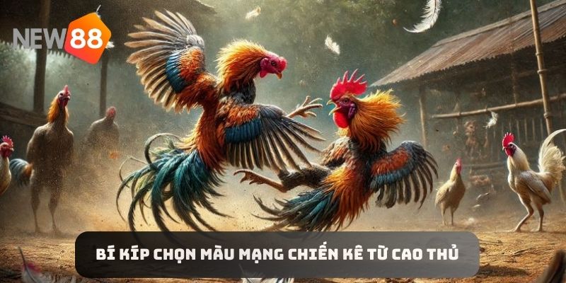 Bí kíp chọn màu mạng chiến kê từ cao thủ