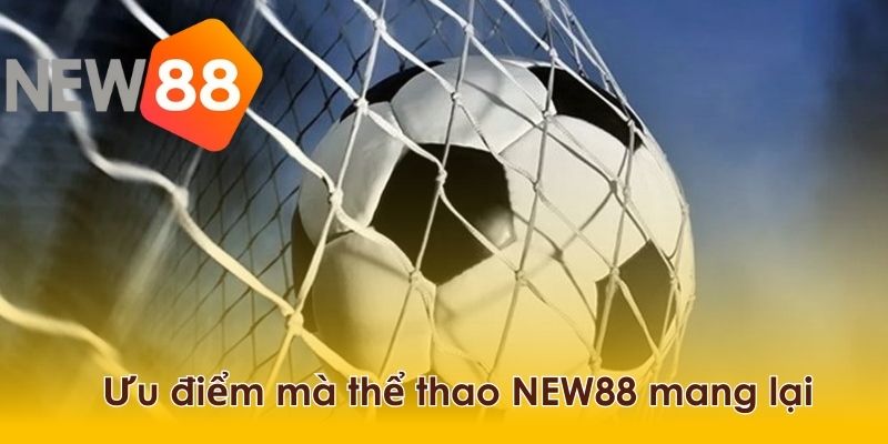 Ưu điểm mà ít nơi nào có được tại thể thao NEW88